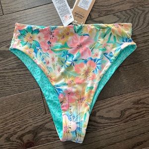 Billabong sweet tropics high waisted bikini bottom